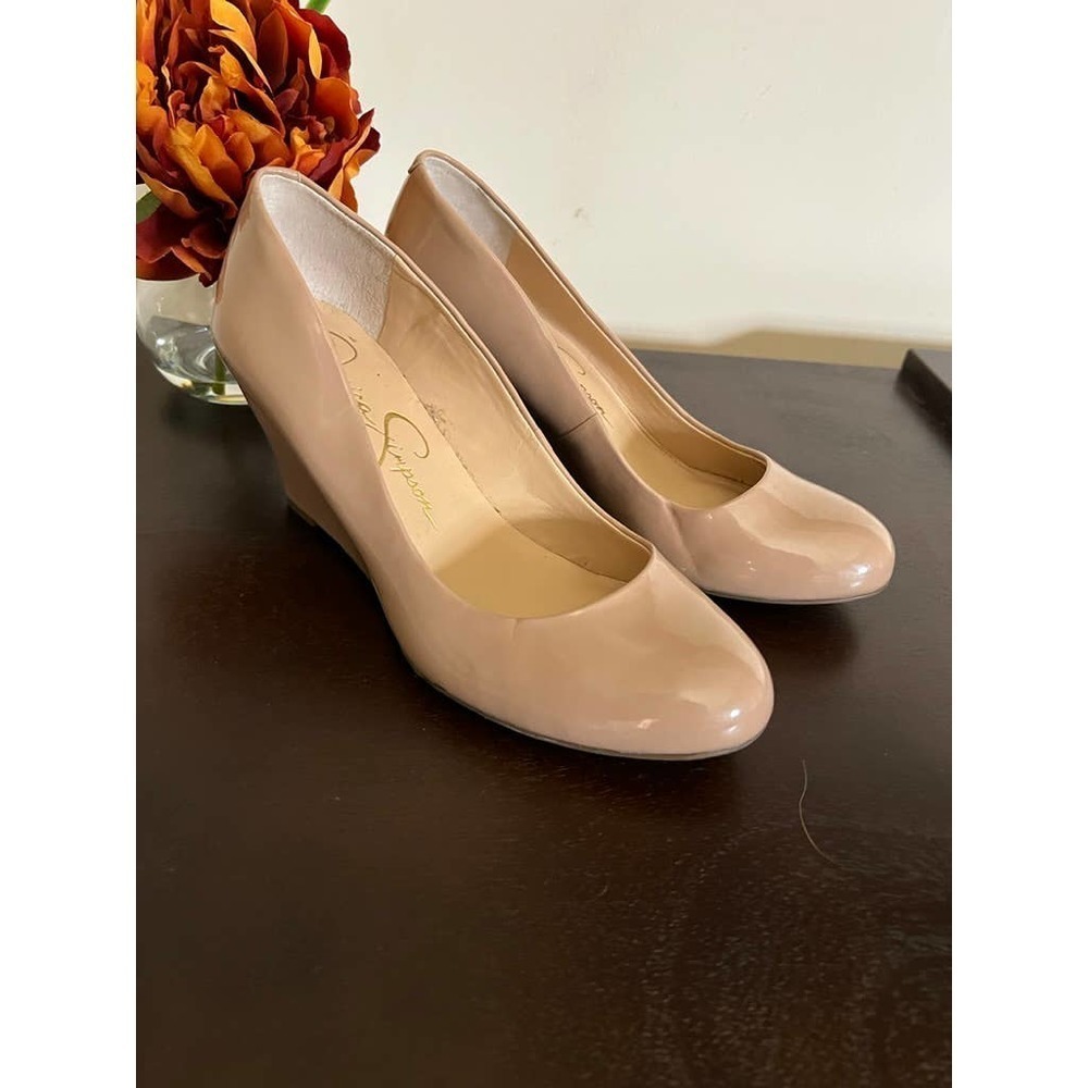 Jessica Simpson Tan Heels